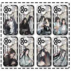 Grandmaster of Demonic Cultivation Phone Case For iPhone 15 14 13 12 11 Mini Pro Max X XR XSMax 7 8 Plus SE20 Transparent Cover