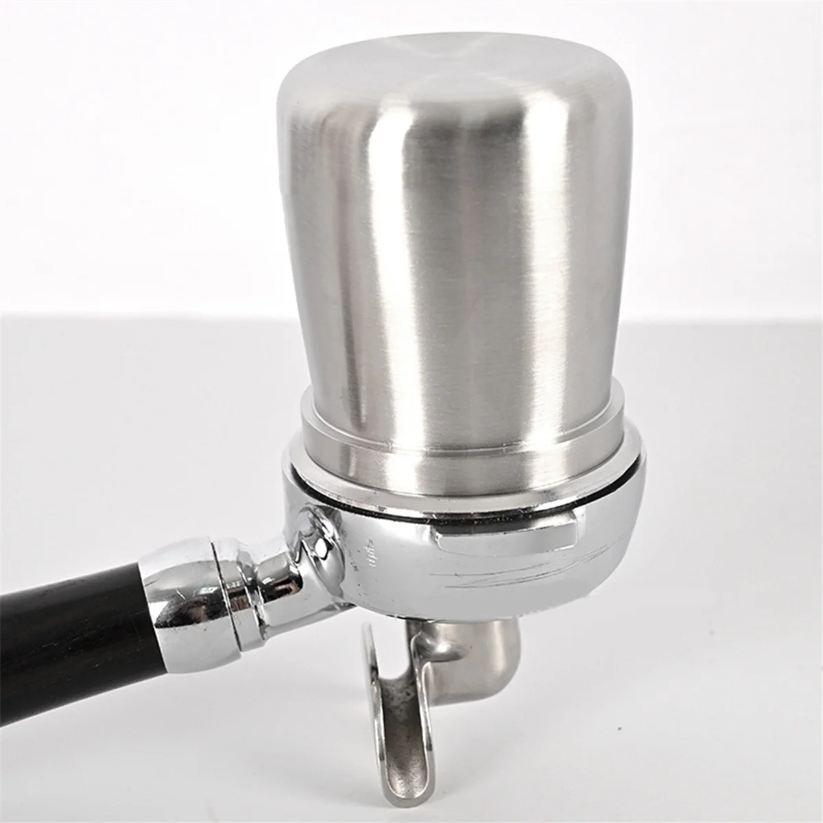 Cafetera, taza de captura, taza dosificadora de café expreso, molinillo eléctrico, receptor de polvo, elaboración de mano, polvo antivuelo