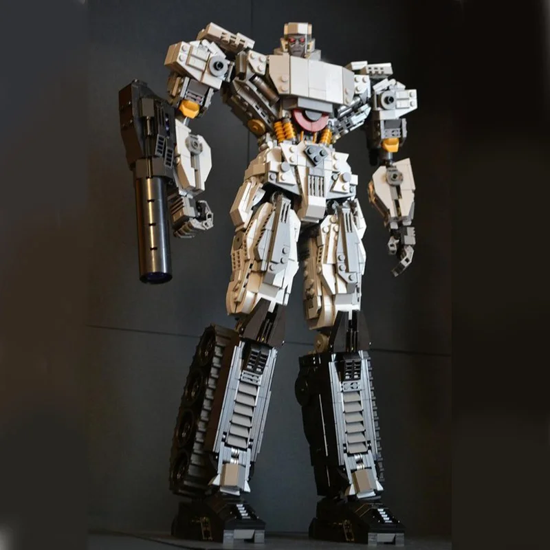 2036 pezzi MOC transformers mega-tyrant statua imponente modello Building Blocks compleanno giocattoli regalo"