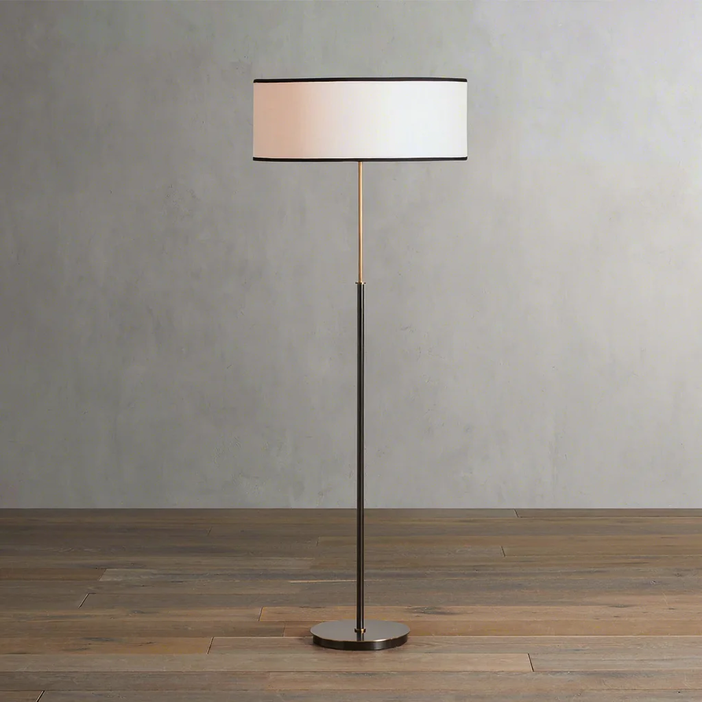 

Luxury Nordic Design Modern Fabric LED Standing Floor Lamp for Home and Hotel Decor