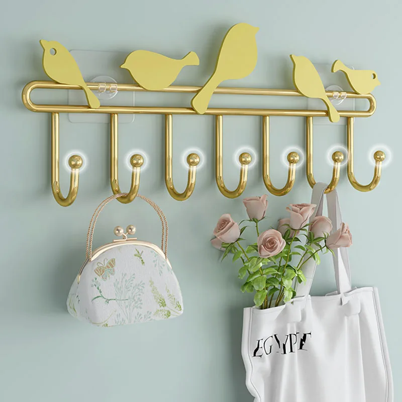 Strong Adhesive Over Door Hooks Damage Free Hanger Holder Clothes Organizer Bedroom Kitchen Bathroom Storage Space Saving Mount