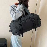 Gym Travel Duffel Bag with Shoes Pocket Outdoor Sports Training Yoga Shoulder Bags Large Storage Laptop Business Trip Backpack
