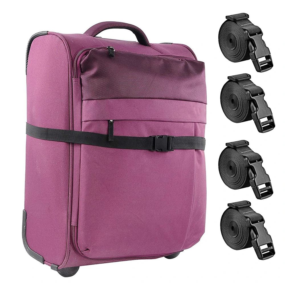 Sangles de bagage à dégagement rapide, étiquettes de valise, conception réglable pour les partenaires, sangle de sac