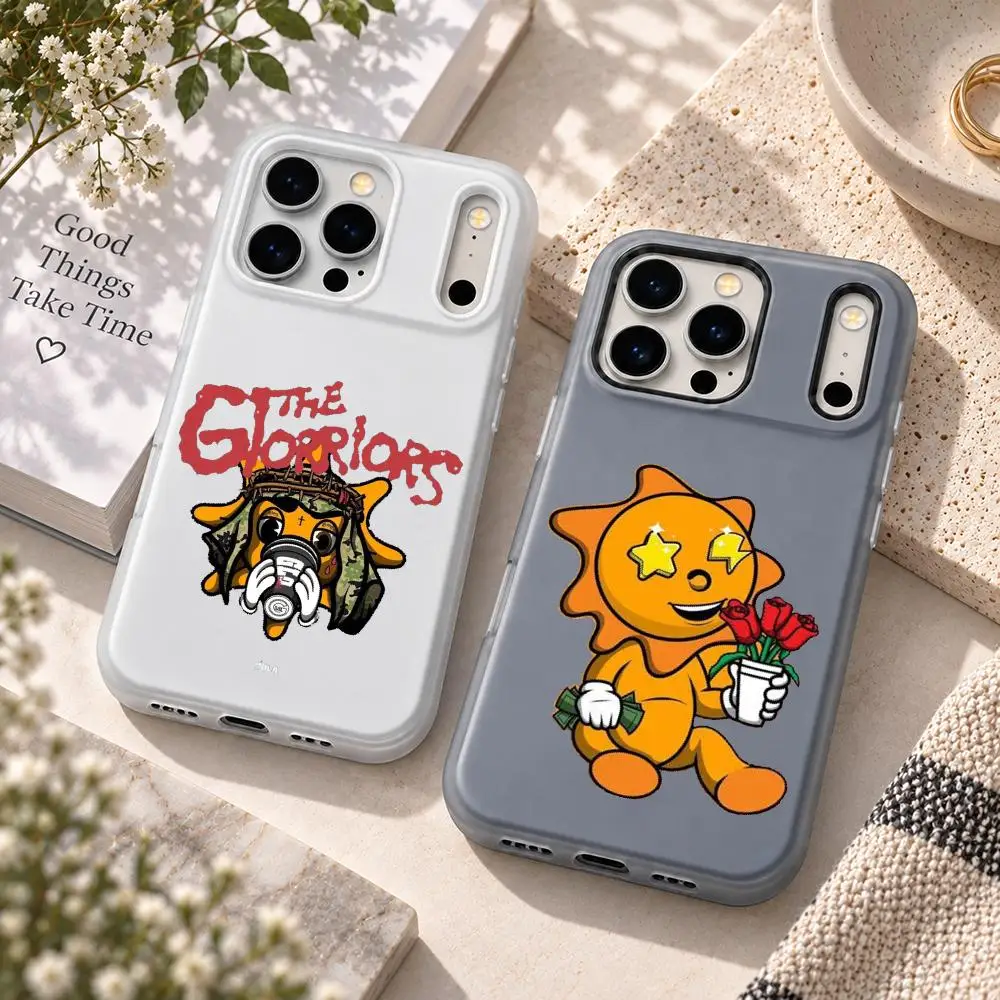 G-Glo Gang Chief Keef Singer Phone Case IPhone 18 17 16 15 14 13 Pro Max 2 In 1 Jelly Case Matte Clear Shockproof Cover