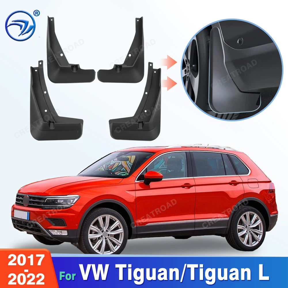 Guardabarros para Volkswagen VW Tiguan/Tiguan L 2017-2022 2020 2021, Accesorios para Auto