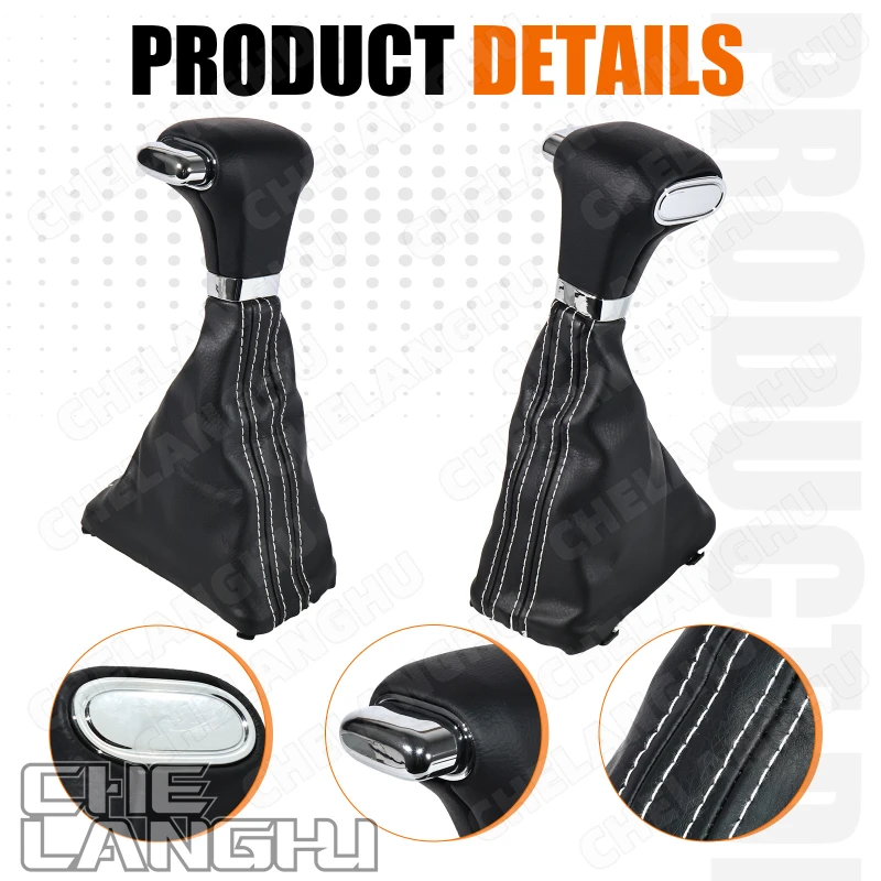 Handball Knob For Volkswagen Magotan VW Passat B6 2006-2011/Passat CC 2009-2013 Car Automatic Gear Shift Knob Boot Modification