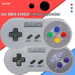 New 2.4GHz Wireless Gamepad Controller for Super Nintendo NES SNES classic mini Wireless Console controller joystick game
