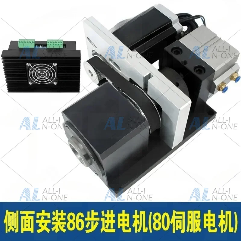 High-Precision 25-Type Pneumatic Lathe Spindle Instrument Head Automated Fixture CNC Rotating Pneumatic Chuck 0-25