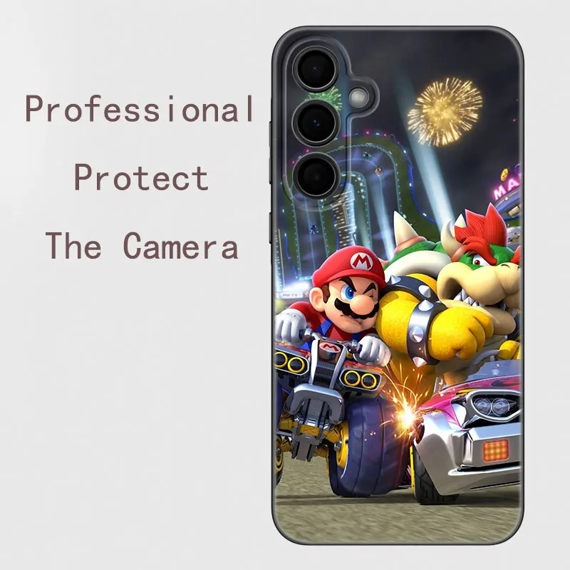 Mario Bros Game Phone Case For Samsung A13 A22 A24 A32 A71 4G A33 A34 A35 A52 A53 A54 A55 A73 5G A12 A14 A23 A31 A50 A51 A72