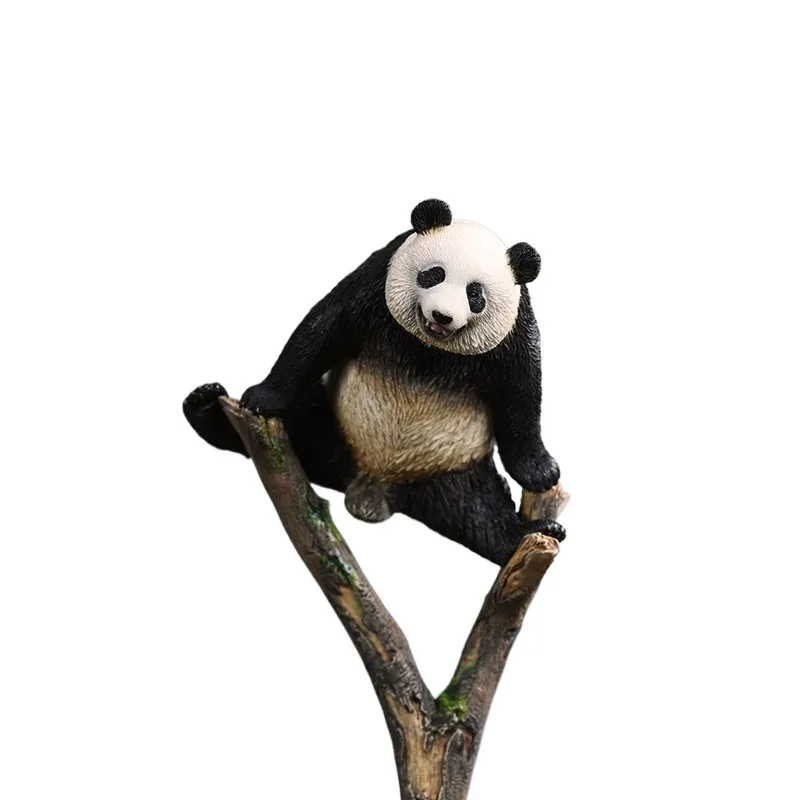 The third prince Menglan simulation Menglan peripheral model Internet celebrity panda tide play ornament figure