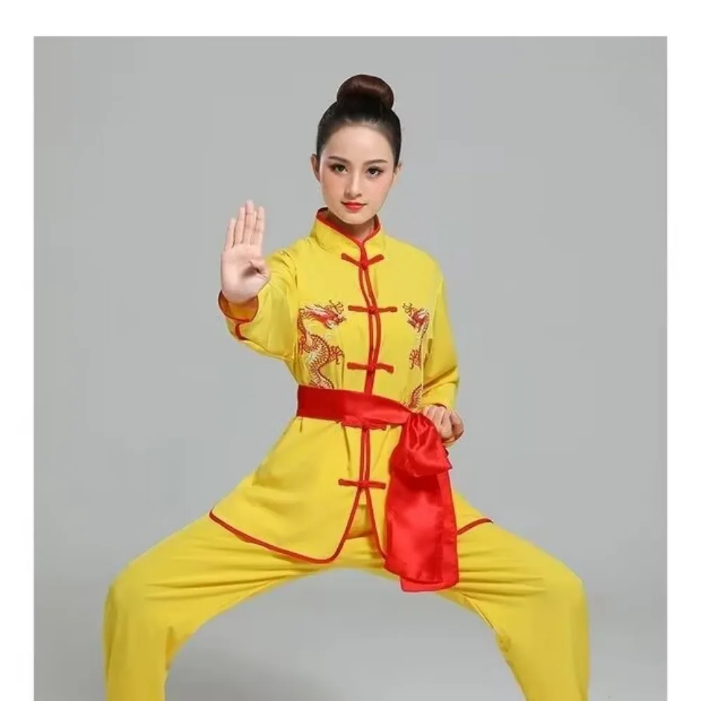 Kids Chinese Hanfu Kung Fu Uniform Set Boys Girls Cosplay Performance Costume Traditional Chinese Clothing for Stage Show Hallow