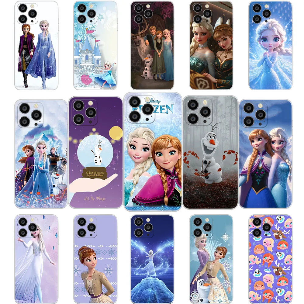 NB-31 Frozen 2 Soft Case for Moto Z2 Play E13 E22I E22 G41 G51 G71 G5 G52 G42 Edge 30 40 neo pro G14 G84