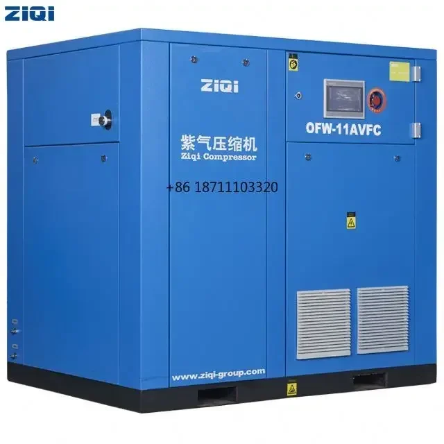 Fast Delivery Spot In Stock Air-Cooled 15HP 380Volt 8BAR 116PSI 11KW 2023 Three Phase Air Compressors Water-Lubrication Oil Free