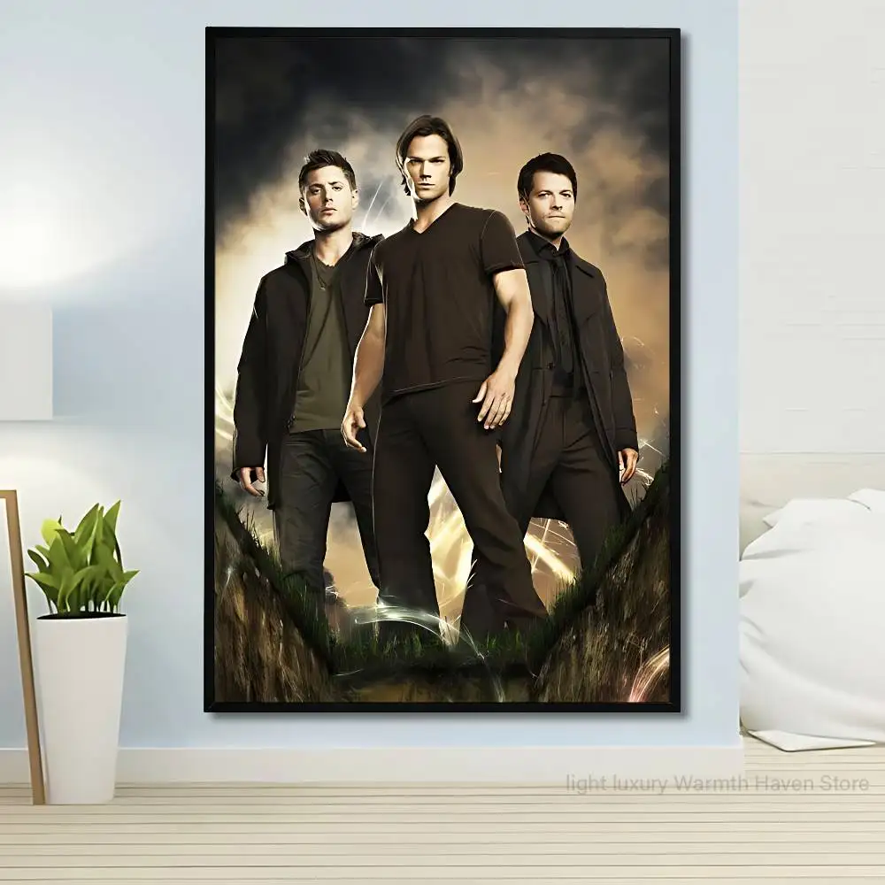 S-Supernaturals D-Dean S-Sam Anime Wall Art Canvas Painting Poster For Living Room Home Decor Decoration Picture