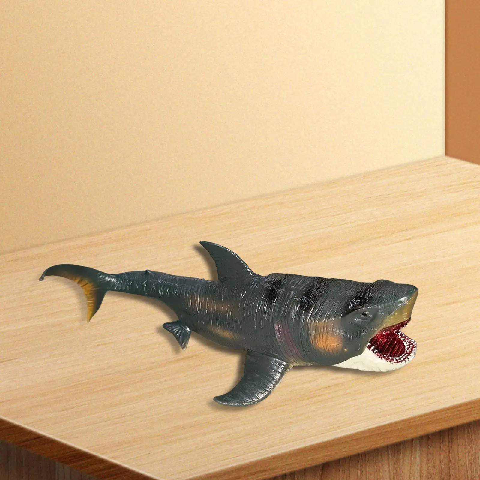 교육용 상어 모형 메갈로돈 모델 사실적인 동물 상어 장난감 교육 보조용 초기 학습 장난감 어린이 남아 여아용