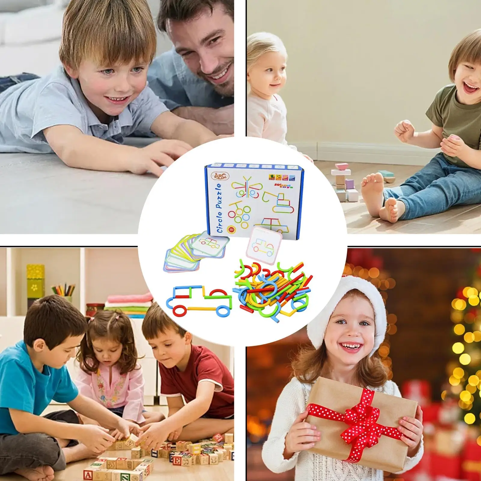 ไม้สมาร์ทสติ๊ก ของเล่น STEM ไม้เสริมพัฒนาการ  ชุดกิจกรรมการเรียนรู้สำหรับเด็กชาย เด็กหญิง ใช้ได้ทั้งเดินทาง ห้องนอน และการเรียนที่บ้าน