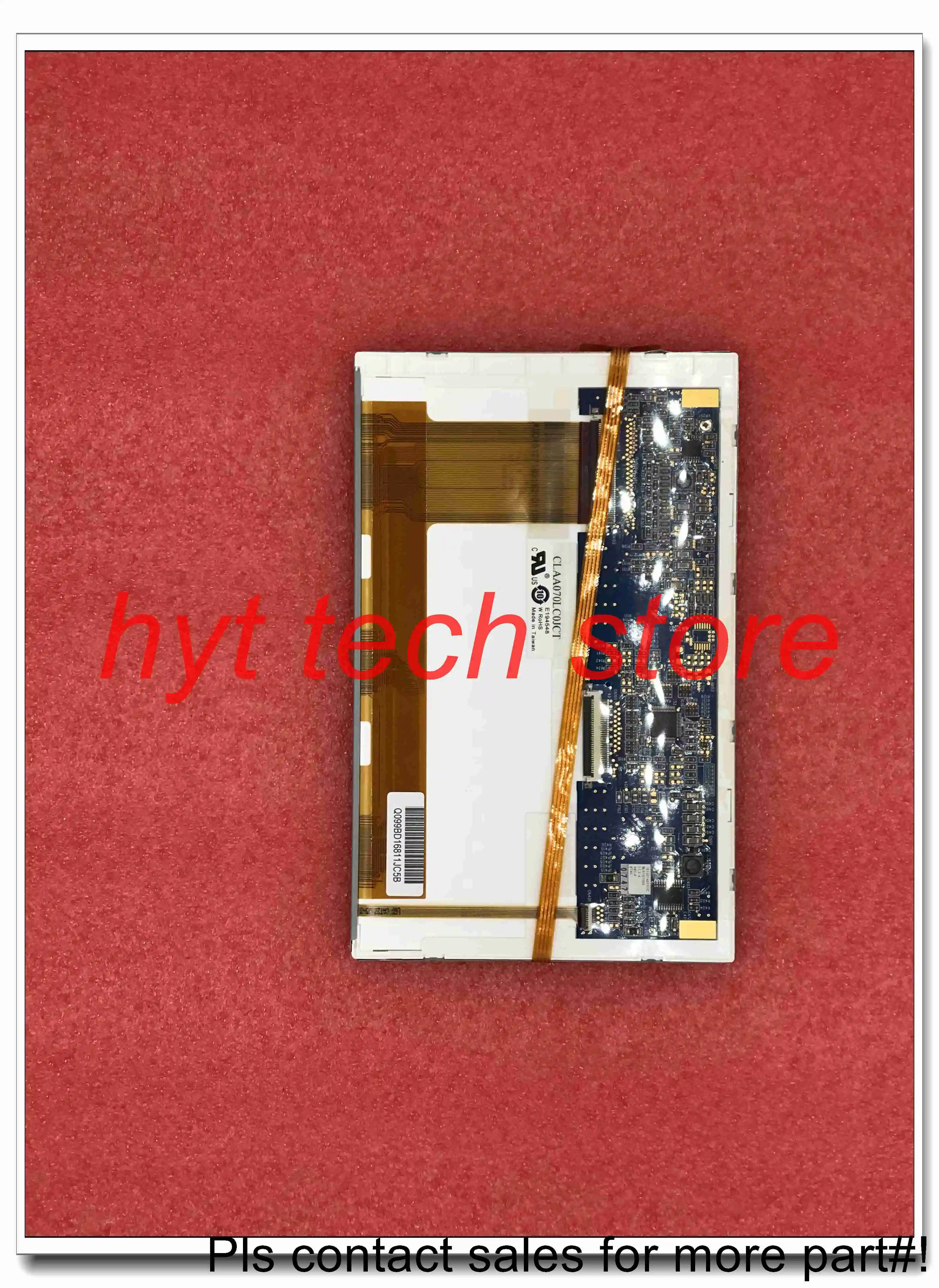 CPT-pantalla LCD cla070lc0jct de 7,0 pulgadas con panel táctil, Original, 800x480, disponible