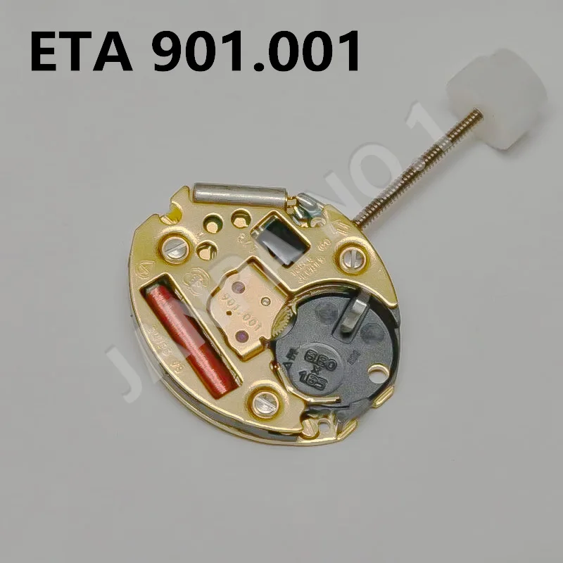 Neue Schweizer ETA High Needle H3 901001   Uhrwerk ETA901.001 Gold Quarzwerk Uhrwerk Zubehör