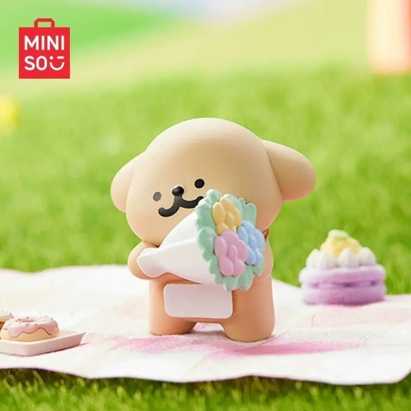 

MINISO Maltese Dog Car Air Freshener Blind Box Cute Gift for Girls