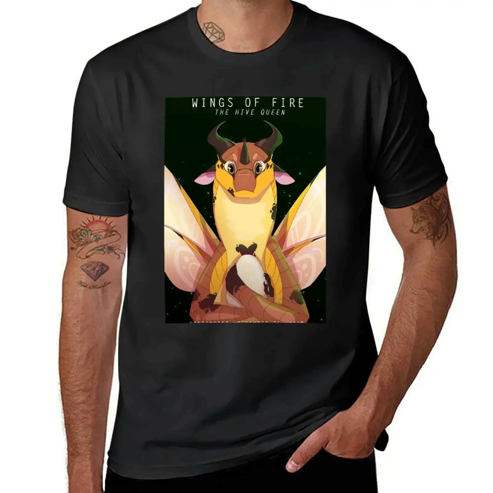 The Hive Queen // Cricket // Wings of Fire T-Shirt vintage designer shirts mens designer clothes