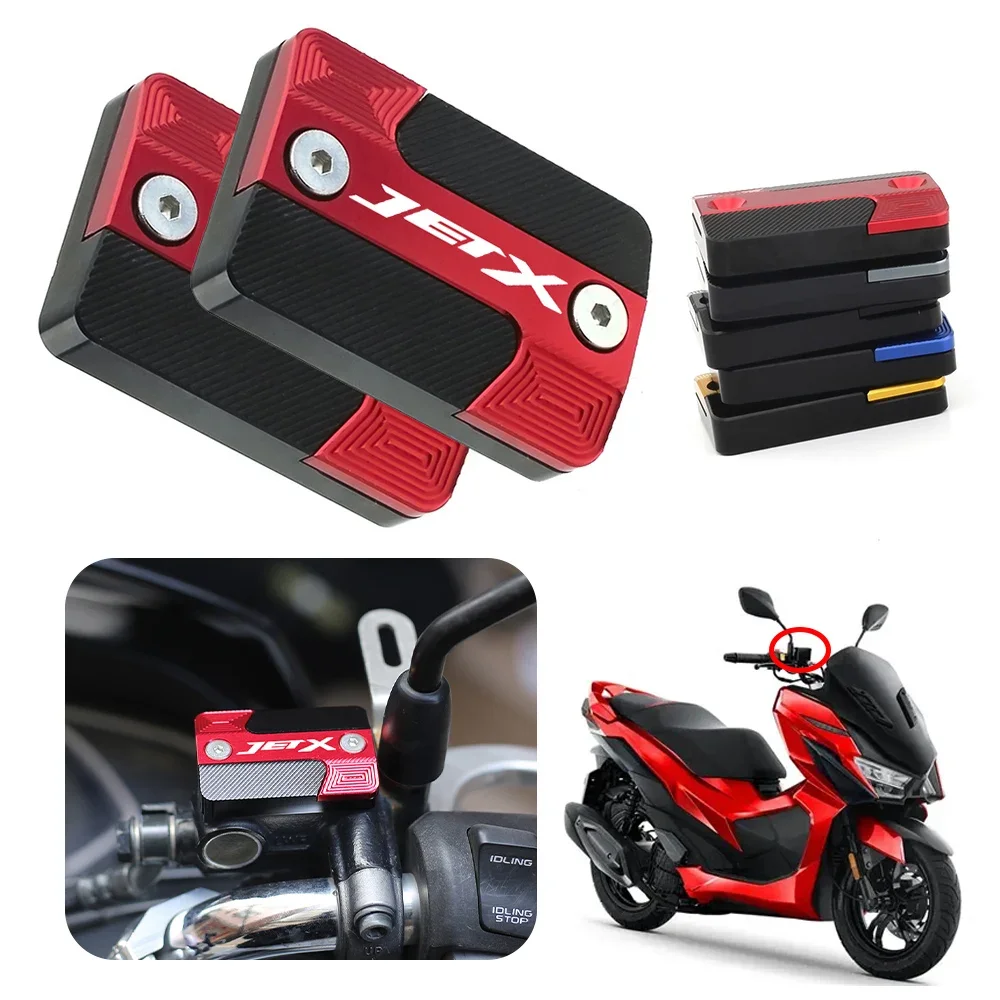 Modified Cover For SYM JETX 125 JETX 150 JET X Motorcycle Brake Master Cylinder Fluid Reservoir Accessories