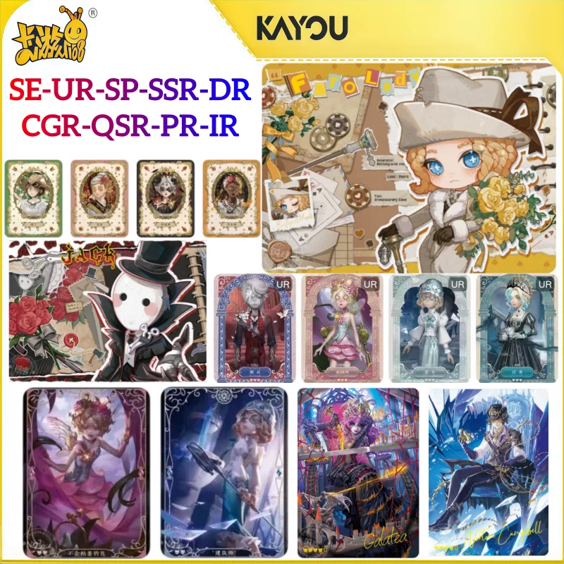 KAYOU Identity V Series 3 SE UR SP SSR DR CGR QSR PR IR   Rare Trading Collectible Cards Game Card Gift