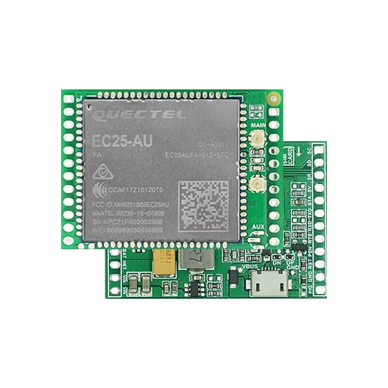 

Quectel EC25-AU Module EC25AUFA 4G Development Core Board EC25AUFA-512-STD LTE CAT4 Module with GNSS