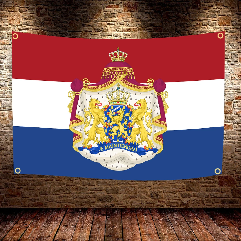 60X90CM 90X150CM Netherlands Royal Flag Nl Nld Holland Nederland Netherlands Flags Polyester Printed Decoration Banner Tapestry