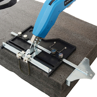 Foam Slotting Tool Big Grooving Kit with Ruler Styrofoam Hot Cutting Tool Accessories Electric Foam Cutting Knife Accessories