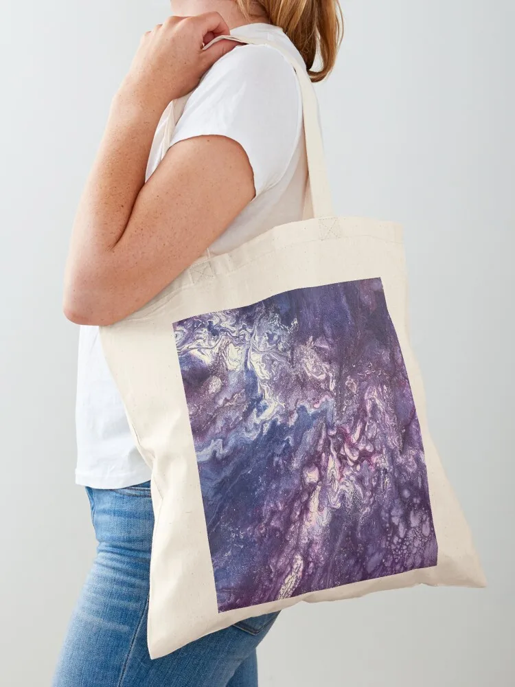 Purple Escape Tote Bag Handbags bag for beach tote bag men's Customizable tote