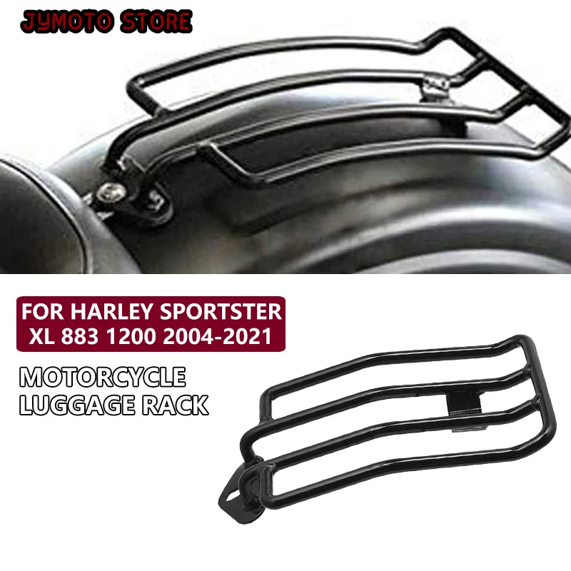 

Черная фоторамка для поддержки Harley XL Sportsters Single Seat 48 883 XL1200 2004-2021