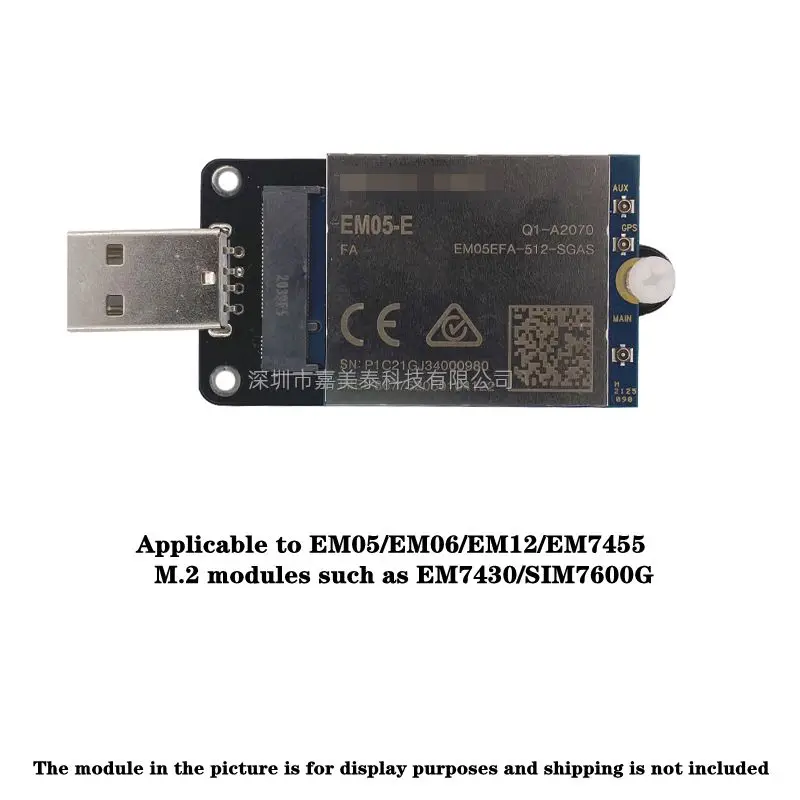M.2 Key B to USB 3.0 Adapter Board with SIM Card Slot for 3G 4G 5G LTE WWAN Module Huawei ME936 Sierra EM7305 Development Board