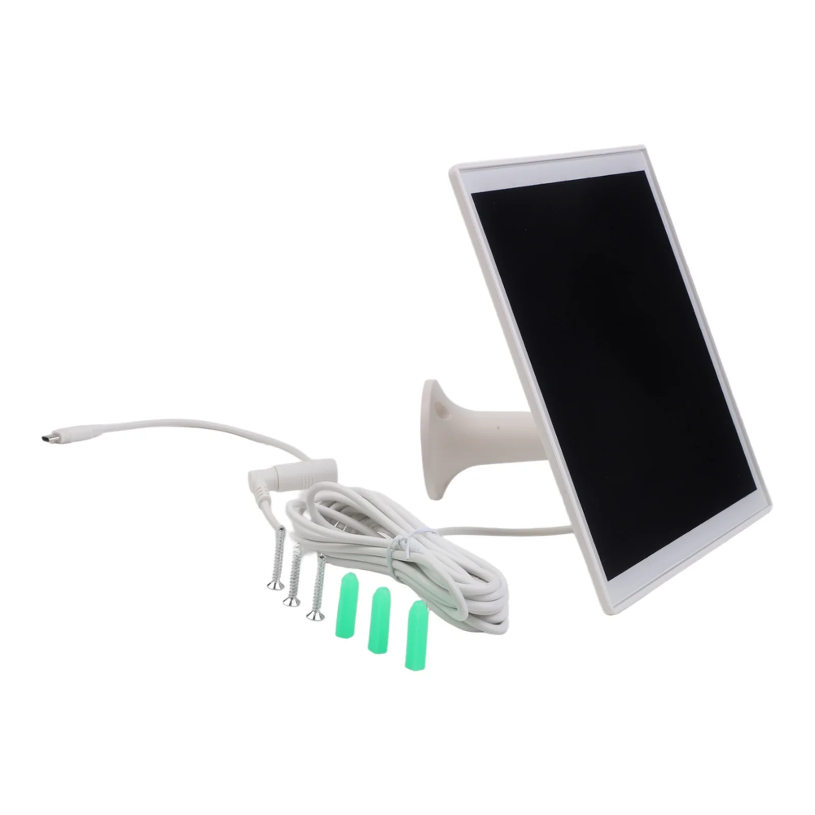 Adjustable Mounting Bracket Fast Charging Solar Panel 8ft Extended Cable Seamless Integration 7.08*6.29 Inches