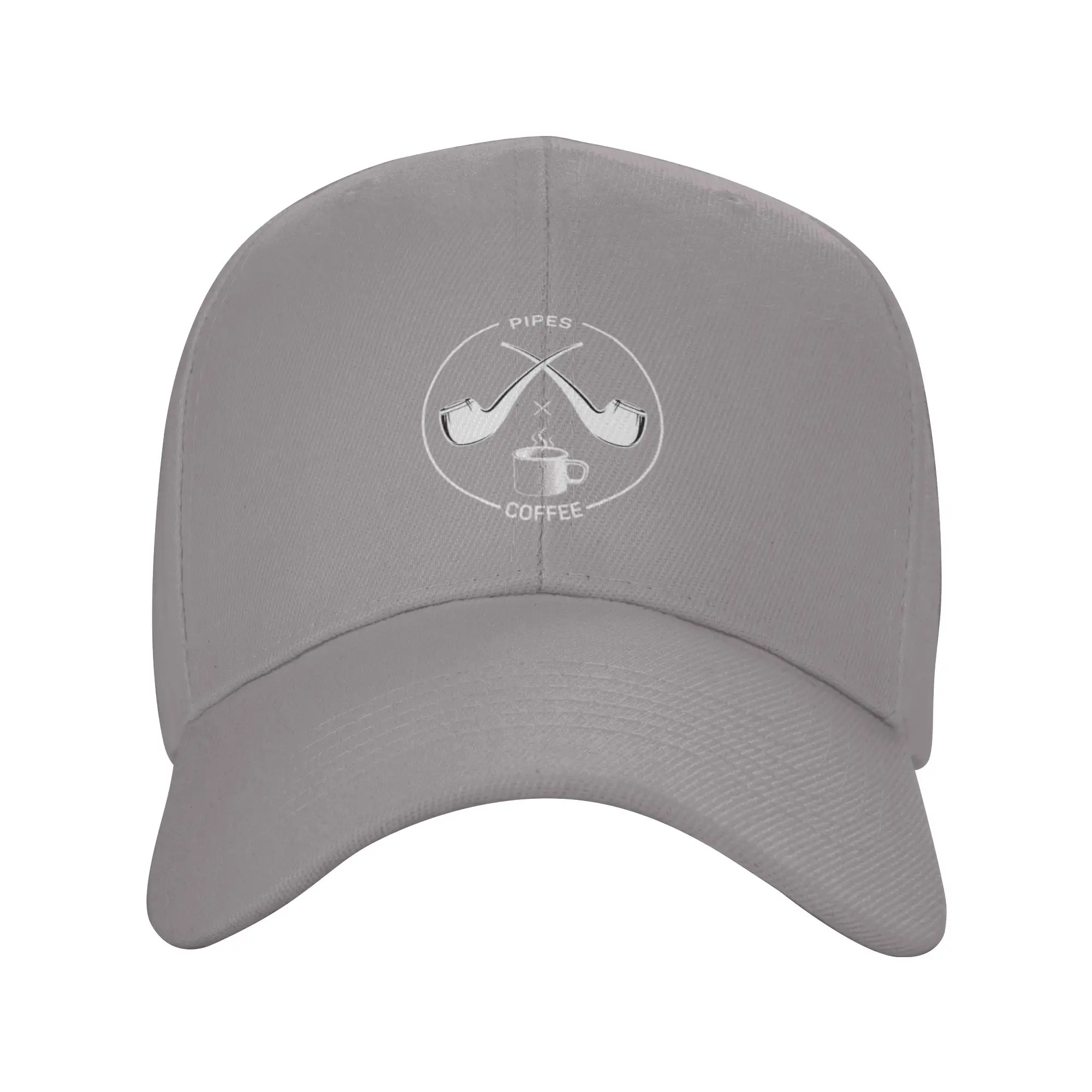 Hot Sale PIPES x COFFEE Baseball Cap  Outdoor Accessory Baseball Cap  Friend Gathering Baseball Cap