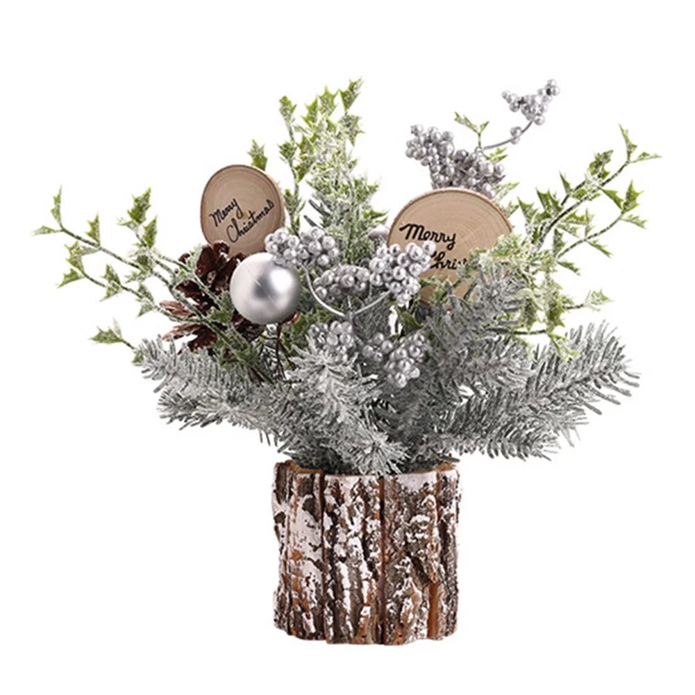 Festive Setup Desktop Ornaments Holiday Decoration Authentic Holiday Atmosphere Festive Atmosphere Limited Spaces