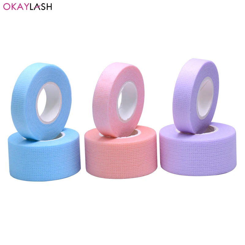 4/2Pcs Wide Tapes For Eyelash Extension Soft Breathable Eye Patches Non-woven Micropore Grafting Sticker Tapes  Tools