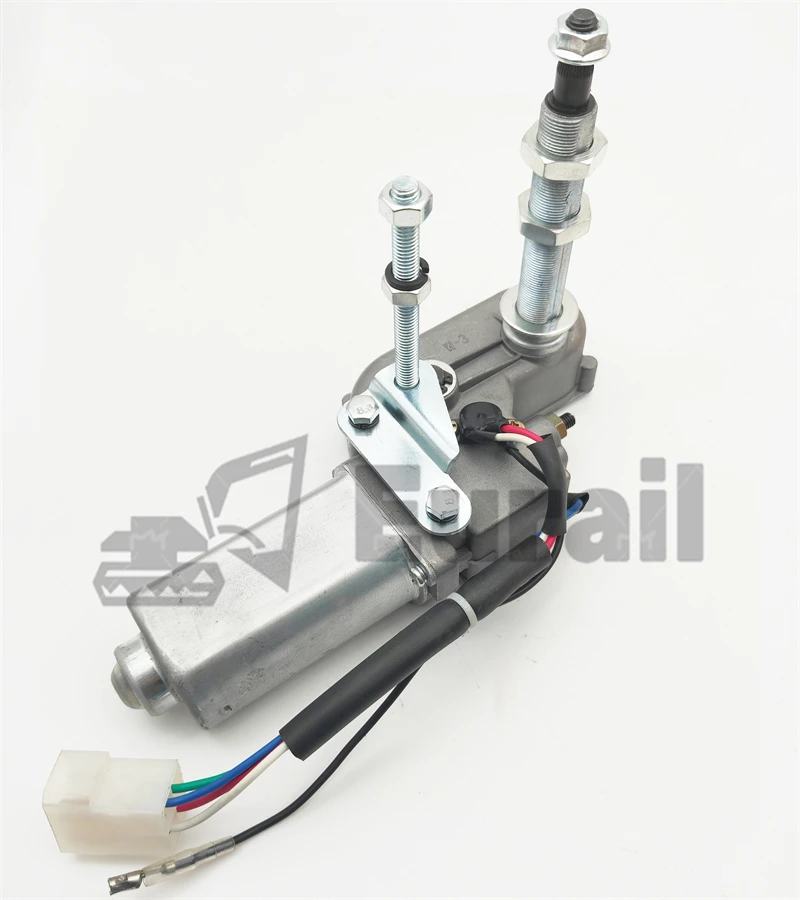 Wiper Motor For Doosan DX90-9C Daewoo DH60-7 80-7 Wiper Motor Wiper Motor 12V Excavator Parts