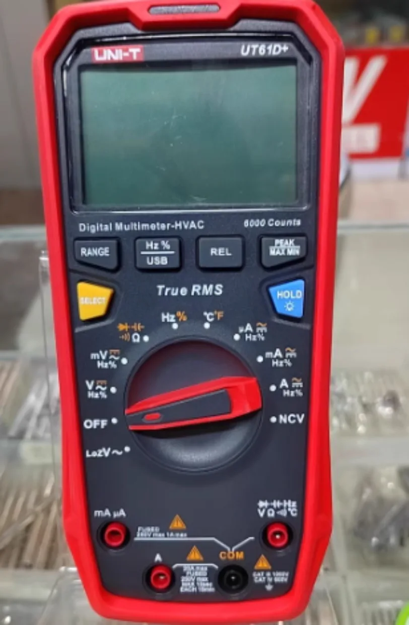 1pc UNI-T UT61D+ 1000V True RMS Digital Multimeter USB Data hold/backlight*SY
