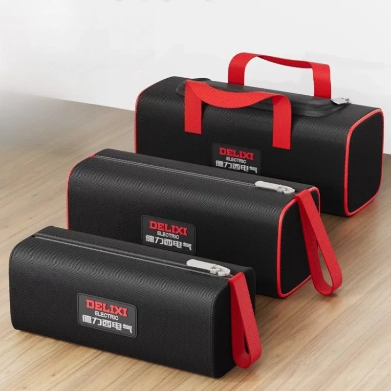 Large Tool Bag Portable Tools Bag Workshop Nail Bag Carpenter Suitcase for Tools Backpack Toolbox Working Tool Box Tougthbuilt