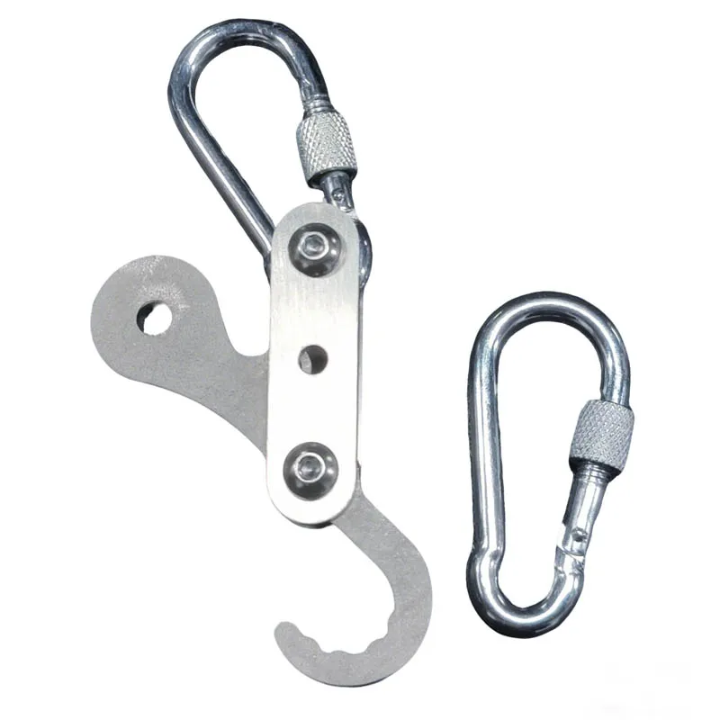 

1Set S/L Rope/Cable Hanging Hook Gravity Unhooker Automatic Unhooking Gripper w Lock Catch Payload 50/200kg for DJI T60 RC Drone