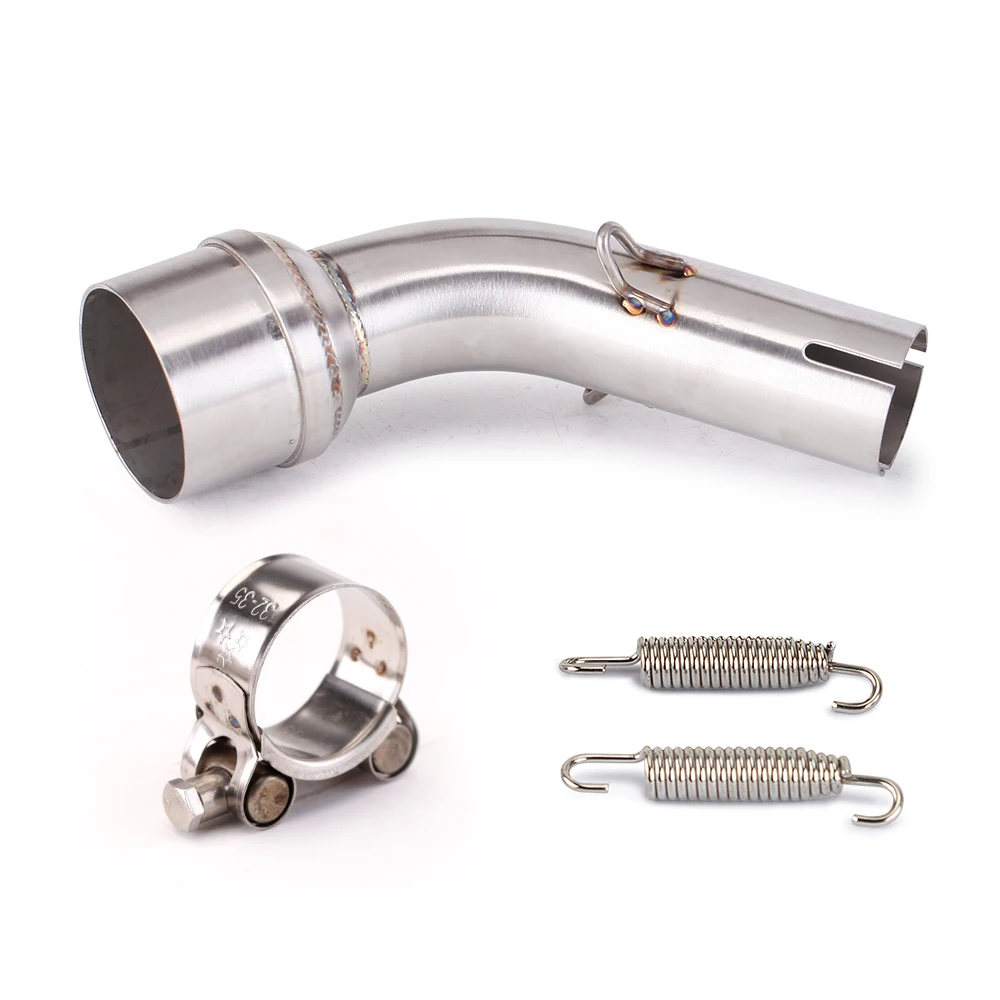 Adaptateur de raccord de tuyau intermédiaire d'échappement pour moto Yamaha R3 R25 MT03 MT25 2015-2025 – Accessoire de performance