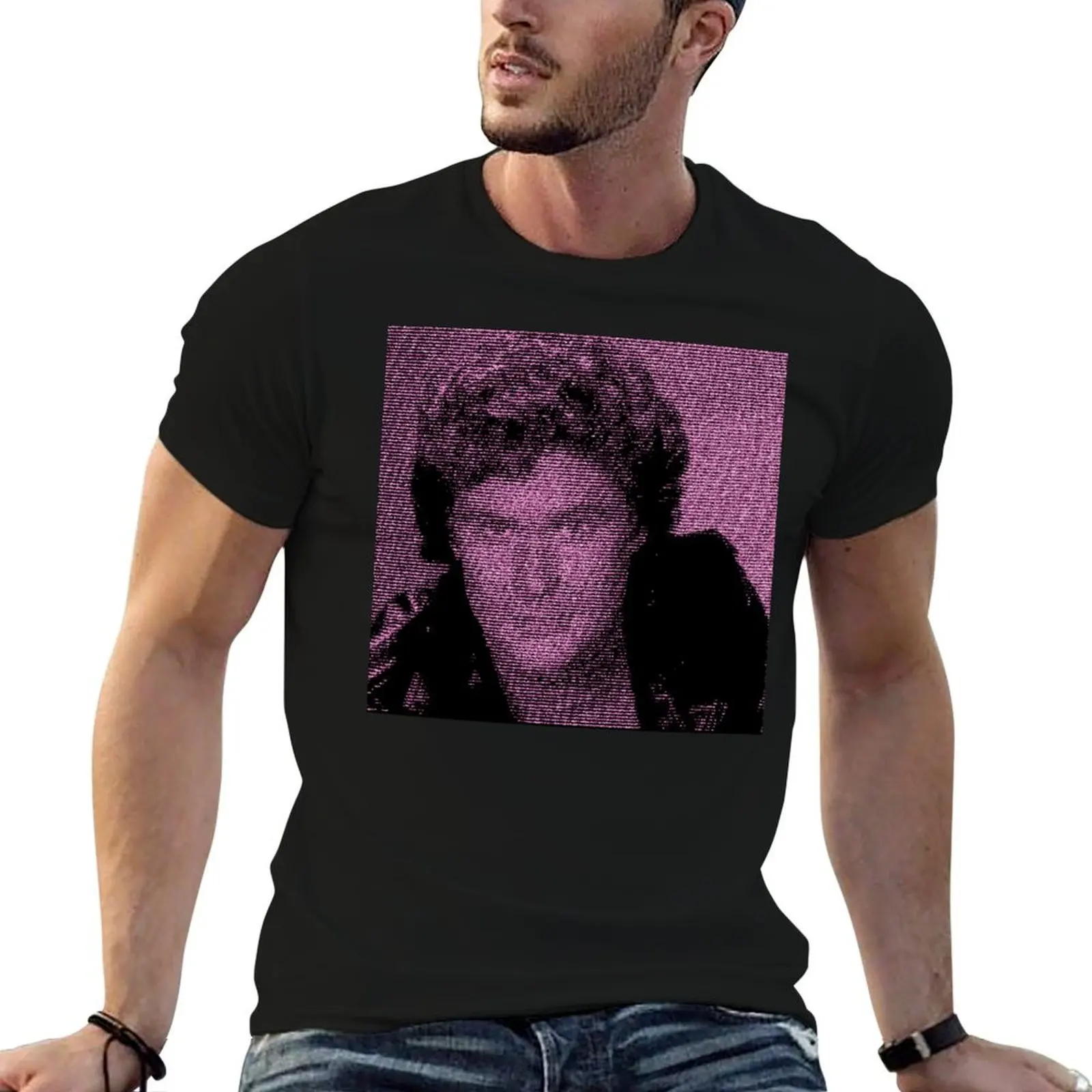 

The Diamond Hoff - David Hasselhoff - Retro 8-bit style T-Shirt funny t shirts dark humor cotton t shirts man 100% T-Shirt
