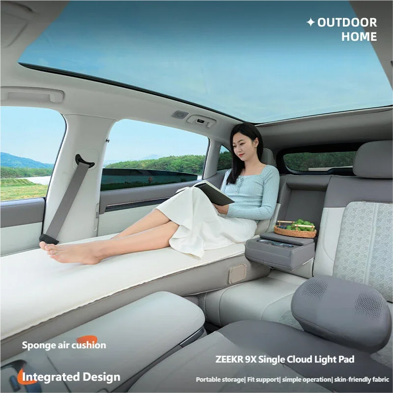 For ZEEKR 9X ZEEKR 7X 2025 2026 Camping Mattress Memory Sponge Mattress Travel Bed Portable In Car Sleeping Outdoor Camping