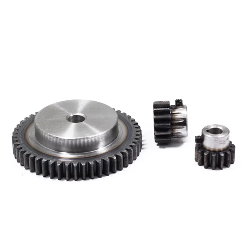 1pcs 1.5Modulus=1.5M  10Teeth Spur Gear With Table Metal Motor Boss/Convex Gear Inner Hole 6/8mm Gear Rack Transmission