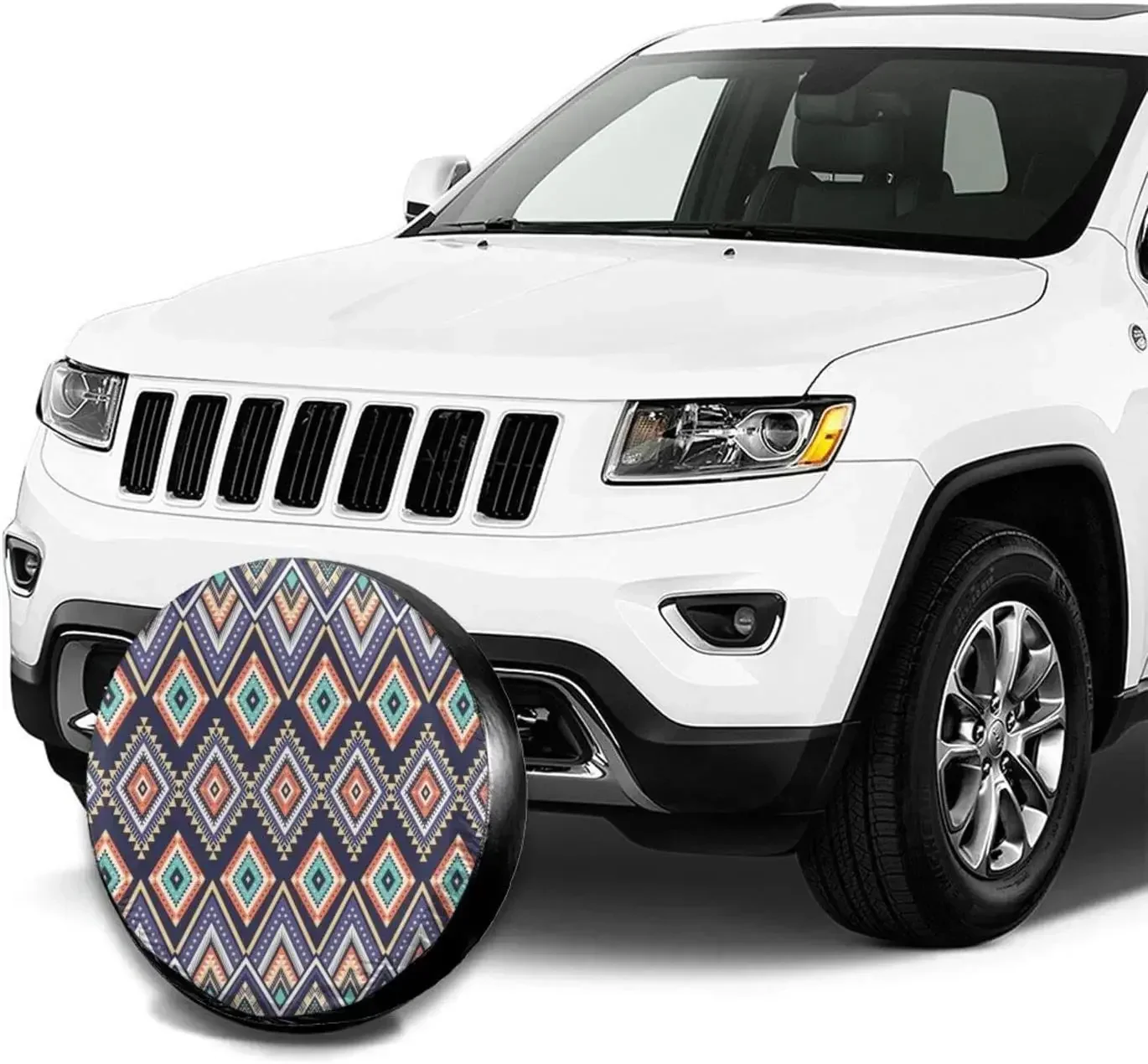 Protector Tires Repambio Tribal Geométrique, Protection Roues Universelle, Étanche À L'eau Et À La Poussière, Pour Rem