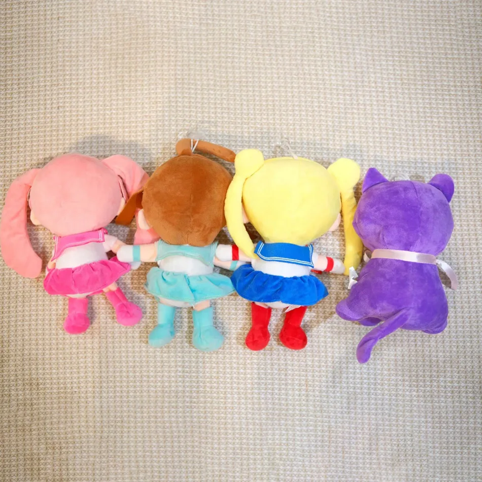 Kawaii Sailord القمر ألعاب من نسيج مخملي القمر القط القمر الأرنب لطيف فتاة القلب شغل أنيمي دمية هدية ديكور غرفة نوم المنزل هدية عيد ميلاد #5