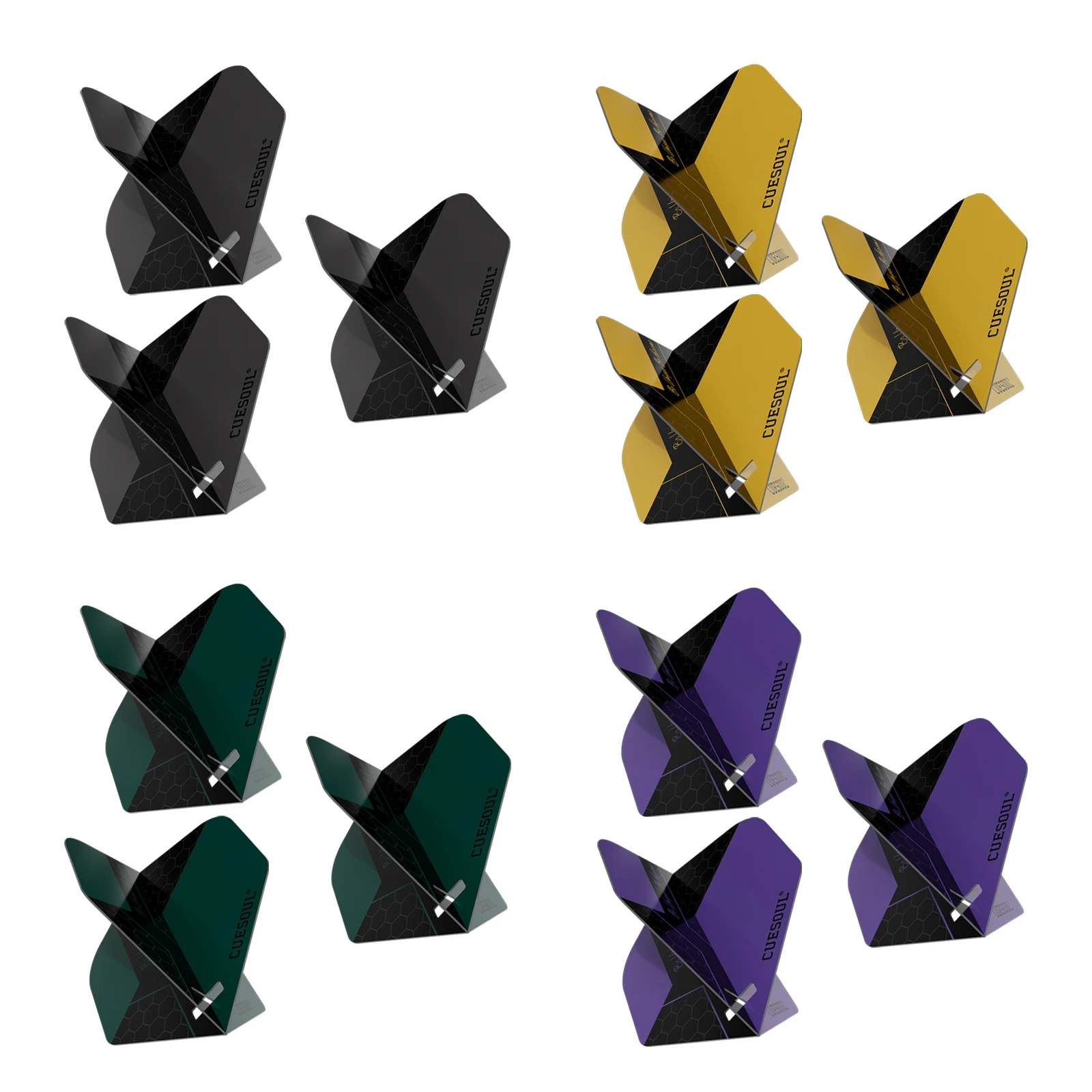 Bild 7: CUESOUL KOFF Ersatz-Dartflights und Dart-Schaftende