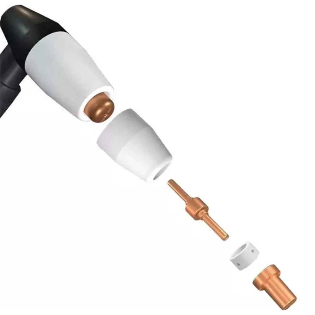 

30 шт. практичный комплект сварочных принадлежностей, медные электроды, аргоновые горелки, инструменты для электрических и сварочных проектов