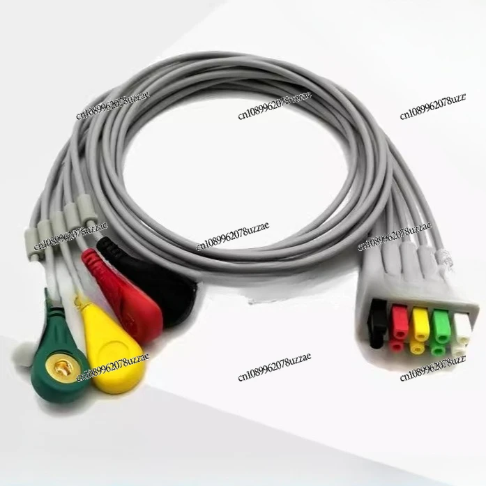 E9008LA خمسة الرصاص مشبك نوع ECG سلك الرصاص VS نوع سلك الرصاص VS نوع سلك الرصاص المتكامل #3
