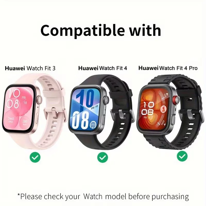 1–4 Stück Hydrogel-Folie für Huawei Watch Fit 3 4 5 Watch Fit 4 5 Pro, kratzfester Displayschutz – Detail 3